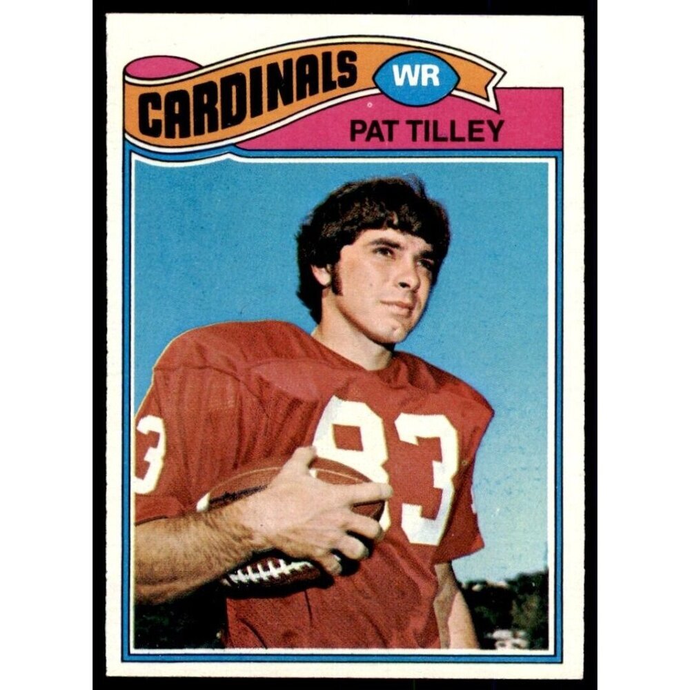 1977 TOPPS PAT TILLEY ST. LOUIS CARDINALS #412 Rookie Card